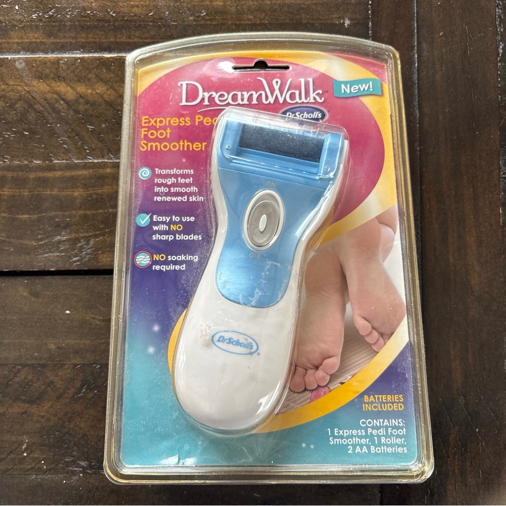 Dr. Scholl's DreamWalk Express Pedi in Blue and White